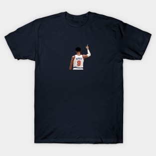 RJ Barrett Vector Back White T-Shirt